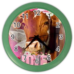 Picsart 22-03-21 13-33-20-883 Color Wall Clock by neiceebeazzdesigns