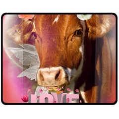 Picsart 22-03-21 13-33-20-883 Double Sided Fleece Blanket (medium) 