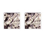 Abstract Wannabe Two Cufflinks (Square) Front(Pair)