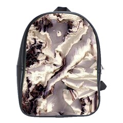 Abstract Wannabe Two School Bag (large) by MRNStudios