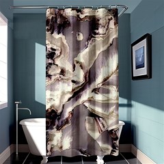 Abstract Wannabe Two Shower Curtain 36  X 72  (stall)  by MRNStudios