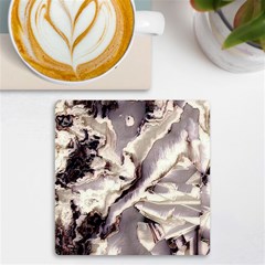 Abstract Wannabe Two Uv Print Square Tile Coaster  by MRNStudios