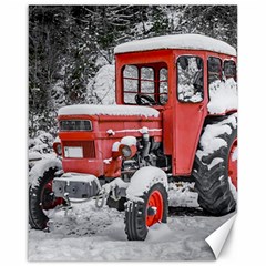 Tractor Parked, Olympus Mount National Park, Greece Canvas 16  X 20  by dflcprintsclothing