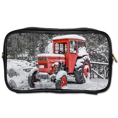 Tractor Parked, Olympus Mount National Park, Greece Toiletries Bag (two Sides) by dflcprintsclothing