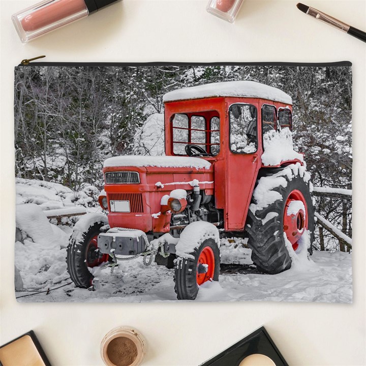 Tractor Parked, Olympus Mount National Park, Greece Cosmetic Bag (XXXL)