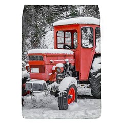 Tractor Parked, Olympus Mount National Park, Greece Removable Flap Cover (l)