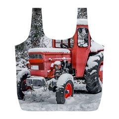 Tractor Parked, Olympus Mount National Park, Greece Full Print Recycle Bag (l) by dflcprintsclothing