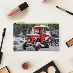 Tractor Parked, Olympus Mount National Park, Greece Cosmetic Bag (xs)