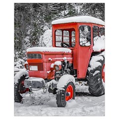 Tractor Parked, Olympus Mount National Park, Greece Drawstring Bag (small) by dflcprintsclothing