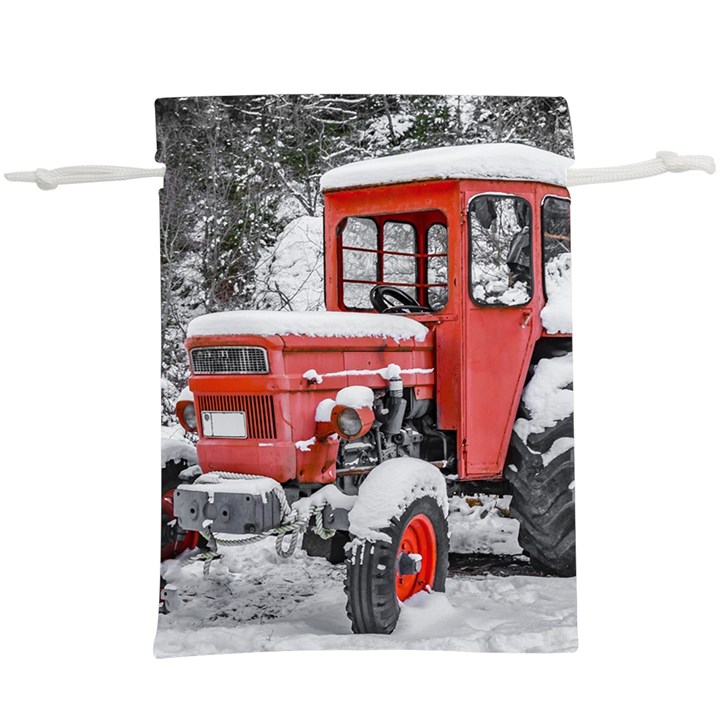 Tractor Parked, Olympus Mount National Park, Greece  Lightweight Drawstring Pouch (XL)