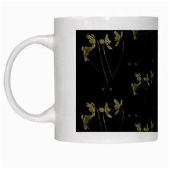 Exotic Snow Drop Flowers In A Loveable Style White Mug by pepitasart