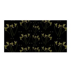 Exotic Snow Drop Flowers In A Loveable Style Satin Wrap by pepitasart