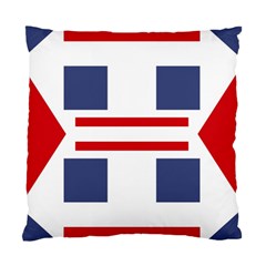 Abstract Pattern Geometric Backgrounds   Standard Cushion Case (two Sides) by Eskimos