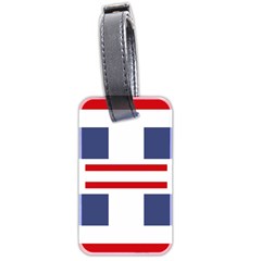 Abstract Pattern Geometric Backgrounds   Luggage Tag (two Sides) by Eskimos