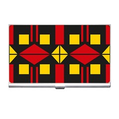 Abstract Pattern Geometric Backgrounds   Business Card Holder by Eskimos