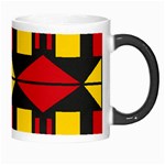 Abstract pattern geometric backgrounds   Morph Mug Right