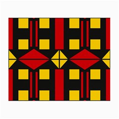 Abstract Pattern Geometric Backgrounds   Small Glasses Cloth by Eskimos