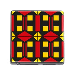 Abstract Pattern Geometric Backgrounds   Memory Card Reader (square 5 Slot)