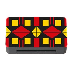 Abstract Pattern Geometric Backgrounds   Memory Card Reader With Cf by Eskimos