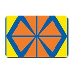 Abstract pattern geometric backgrounds   Small Doormat  24 x16  Door Mat