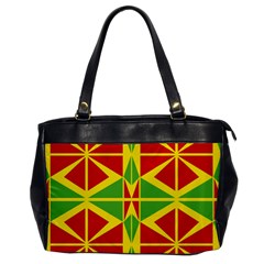 Abstract Pattern Geometric Backgrounds   Oversize Office Handbag by Eskimos