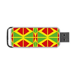 Abstract Pattern Geometric Backgrounds   Portable Usb Flash (one Side) by Eskimos