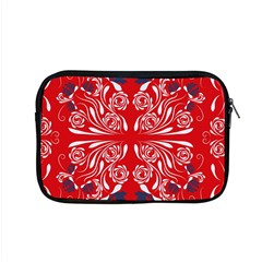 Floral Folk Damask Pattern Fantasy Flowers  Apple Macbook Pro 15  Zipper Case by Eskimos