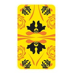 Floral Folk Damask Pattern Fantasy Flowers  Memory Card Reader (rectangular) by Eskimos