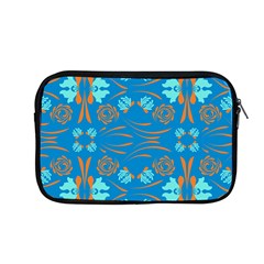 Floral Folk Damask Pattern Fantasy Flowers  Apple Macbook Pro 13  Zipper Case by Eskimos