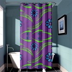 Folk flowers print Floral pattern Ethnic art Shower Curtain 36  x 72  (Stall)  Curtain(36 X72 ) - 33.26 x66.24  Curtain(36 X72 )