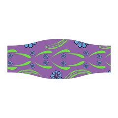 Folk Flowers Print Floral Pattern Ethnic Art Stretchable Headband by Eskimos