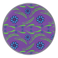 Folk Flowers Print Floral Pattern Ethnic Art Wireless Charger by Eskimos