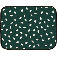 Leaves Pattern Fleece Blanket (mini) by CoshaArt