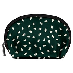 Leaves Pattern Accessory Pouch (large) by CoshaArt