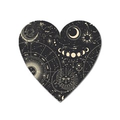 Magic-patterns Heart Magnet by CoshaArt