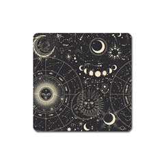 Magic-patterns Square Magnet by CoshaArt