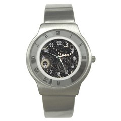 Magic-patterns Stainless Steel Watch by CoshaArt