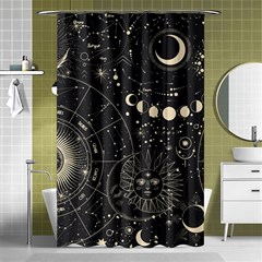 Magic-patterns Shower Curtain 48  X 72  (small)  by CoshaArt