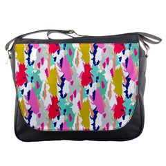 Acryl Paint Messenger Bag by CoshaArt