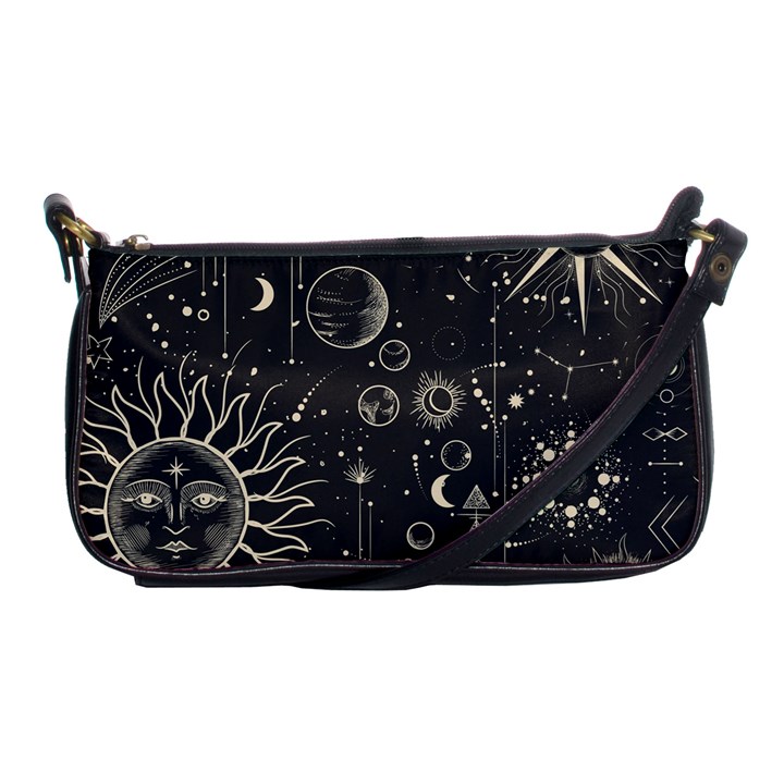 Mystic patterns Shoulder Clutch Bag