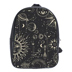 Mystic Patterns School Bag (xl) by CoshaArt