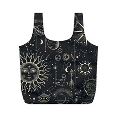 Mystic Patterns Full Print Recycle Bag (m) by CoshaArt