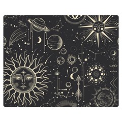 Mystic Patterns Double Sided Flano Blanket (medium)  by CoshaArt