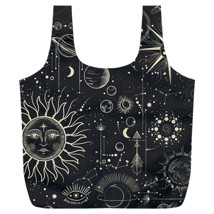 Mystic patterns Full Print Recycle Bag (XXL)