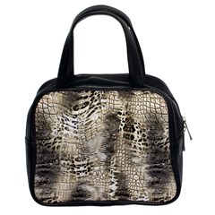 Luxury Snake Print Classic Handbag (two Sides) by CoshaArt