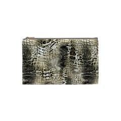 Luxury Snake Print Cosmetic Bag (small) by CoshaArt