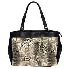 Luxury Snake Print Oversize Office Handbag (2 Sides) by CoshaArt