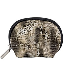 Luxury Snake Print Accessory Pouch (small) by CoshaArt