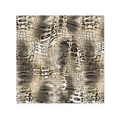 Luxury Snake Print Small Satin Scarf (square) by CoshaArt