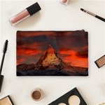 Switzerland-zermatt-mountains-snow- Cosmetic Bag (Medium) Back